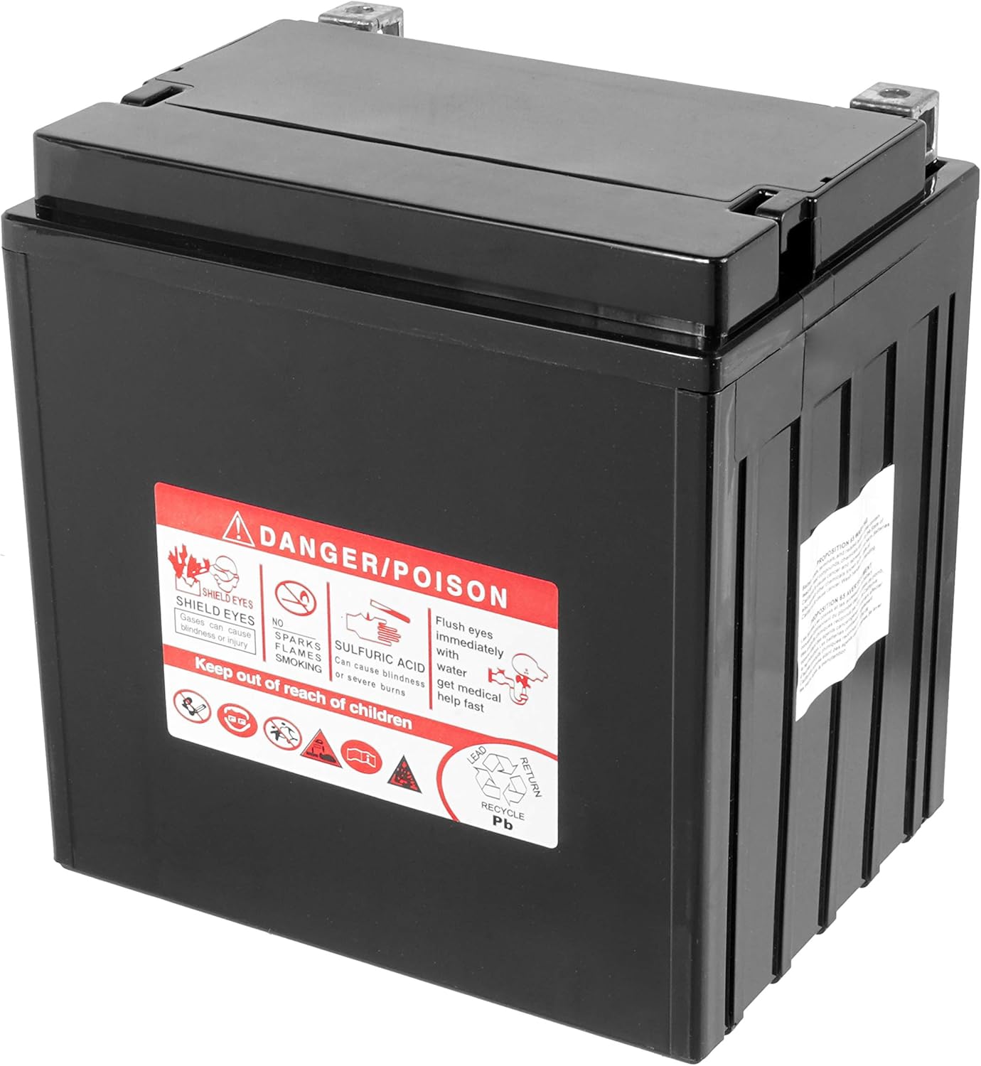 Caltric AGM Battery Compatible with Polaris Diesel 445 1999 2000 2001 2002 2003 12V / 30 AH/CCA 350
