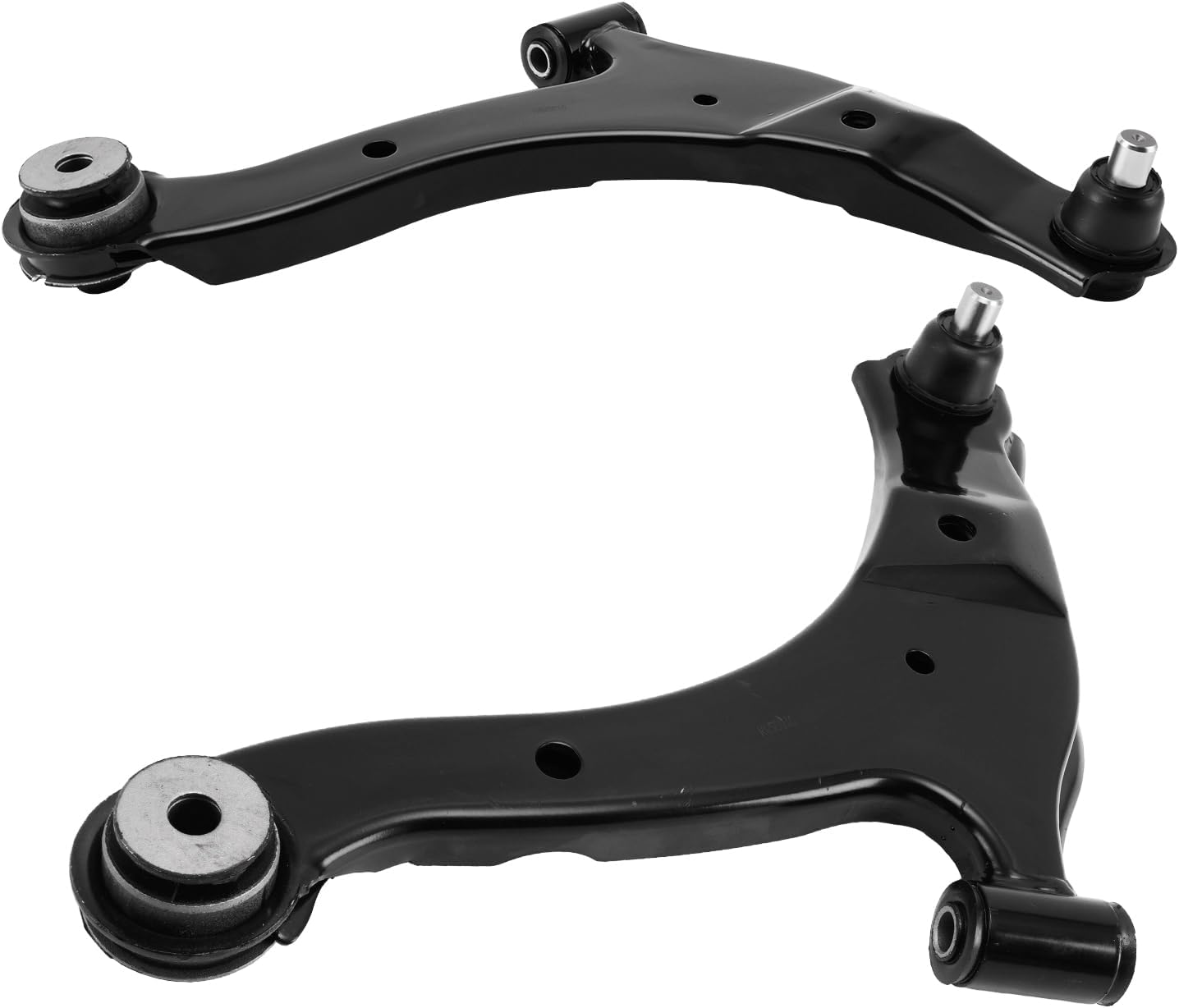 KAX 4pc Front Lower Control Arms, Suspension Kit with Ball Joint Sway Bar Link for Plymouth 2000-2005, Neon 2000-2001, PT Cruiser 2001-2010, Replace K620009 K620010 K7348