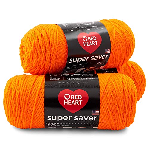 Red Heart Bulk Buy Super Saver Yarn (3-Pack) Reef E300-3949