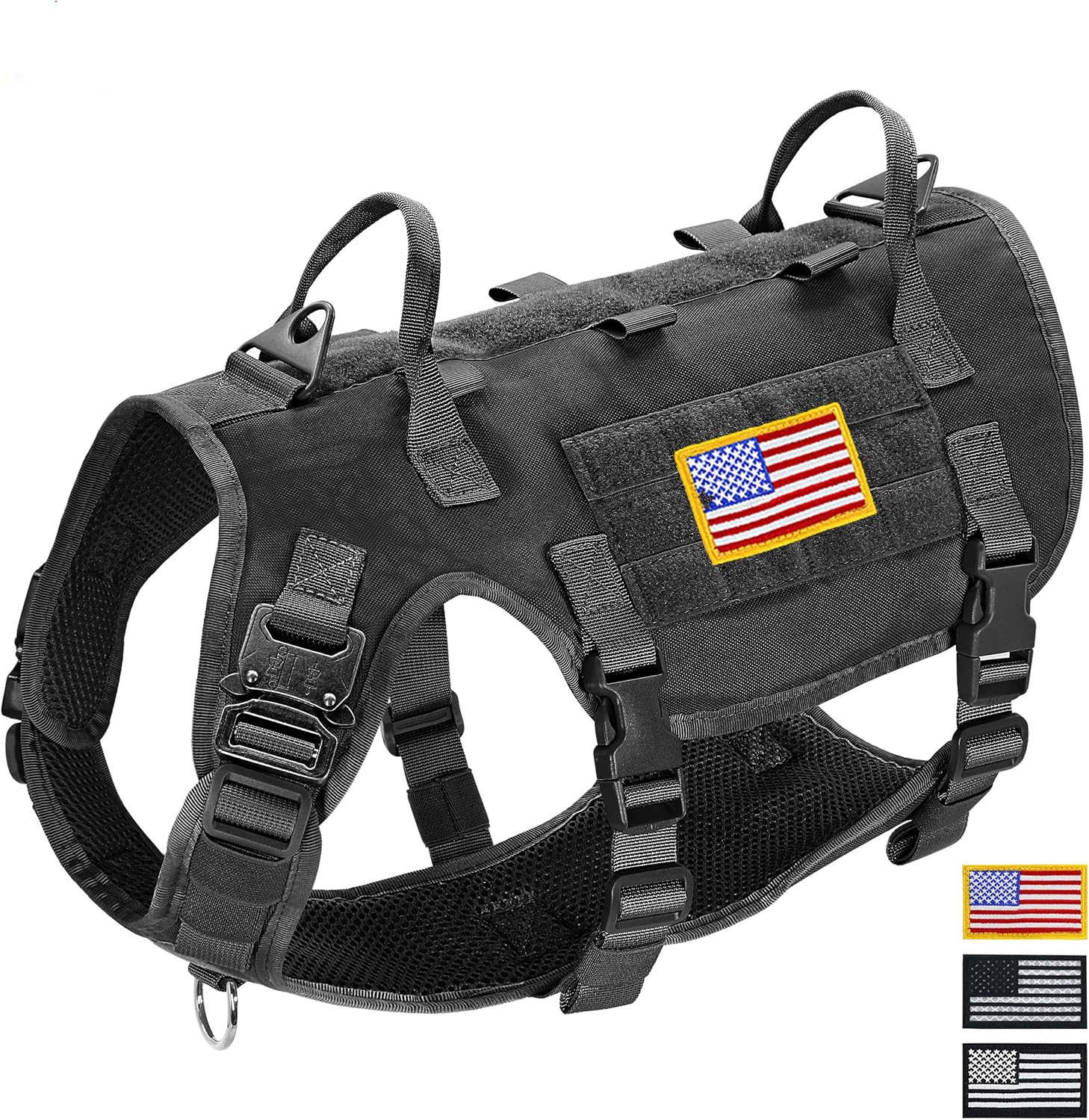 Didog Tactical Dog Vest Harness (Chest 22-45