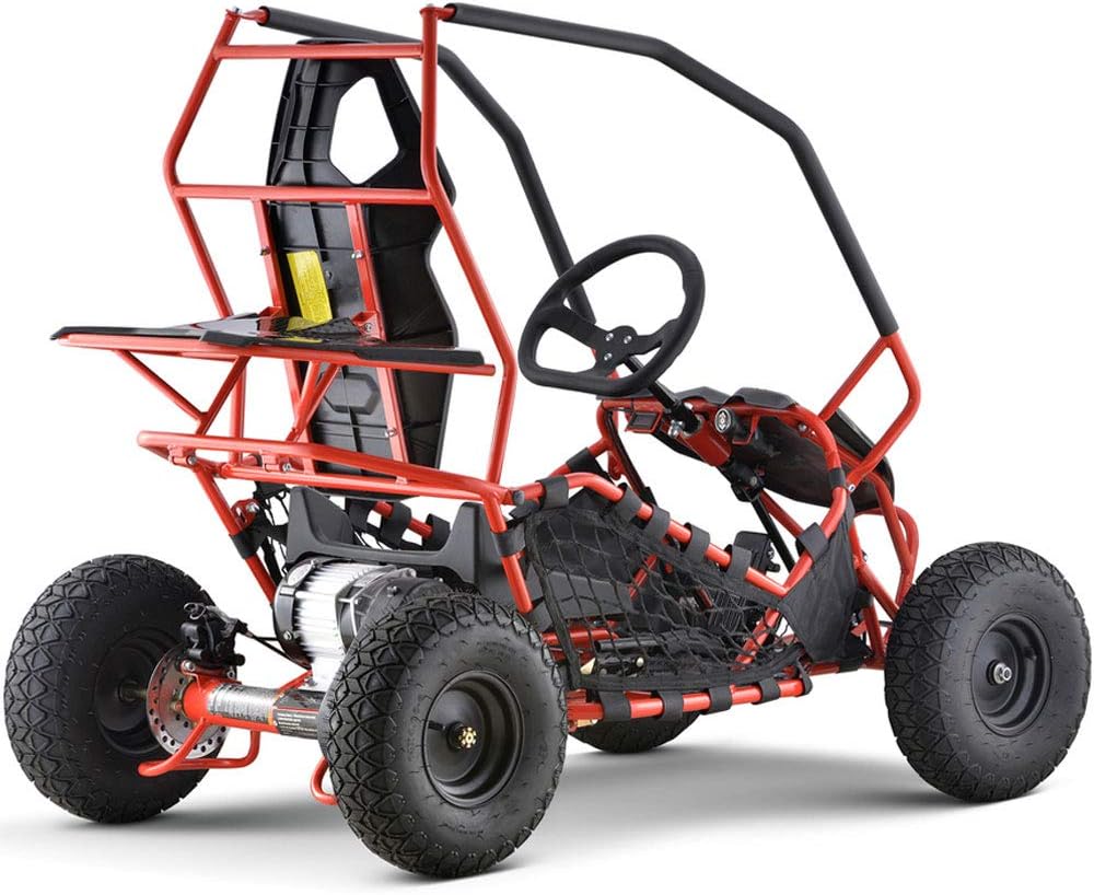 MotoTec Maverick Go Kart 36v 1000w Red