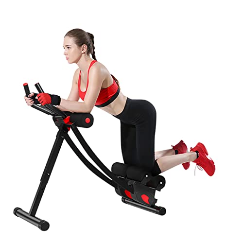 ab Machine, ab Workout Equipment for Home Gym, Height Adjustable ab Trainer, Foldable Fitness Equipment.