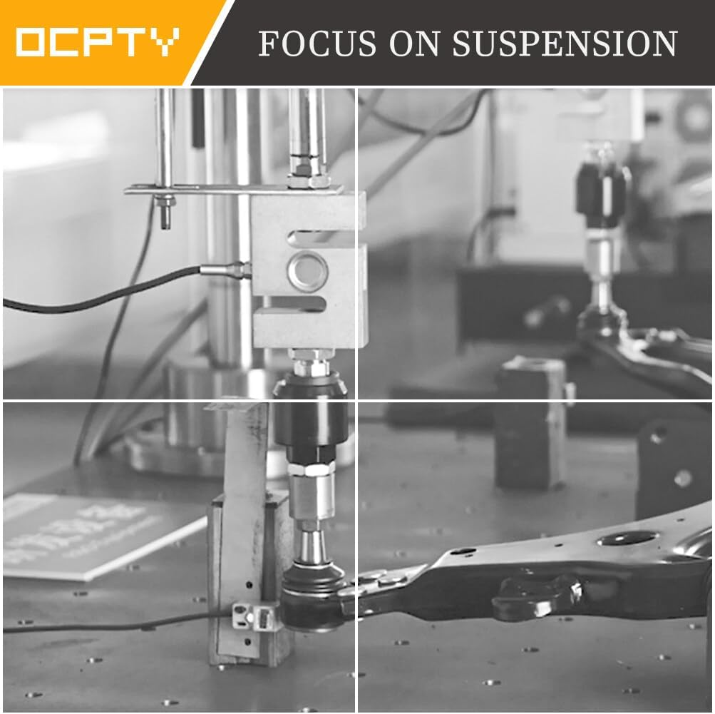 OCPTY - New 8-Piece Fit 01-10 For Chrysler PT Cruiser 01-05 For Dodge Neon Front Lower Control Arm And Ball Joint LH&RH Front Sway Bar End Link Outer & Inner Tie Rod End Suspension Kit