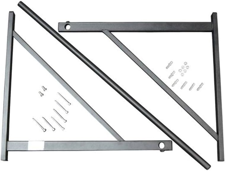 Titan HD Wall Mounted Pull Up Chin Up Bar with 8 in. Wood Olympic Gymnastic Rings - 1.5 in. W Heavy Duty Thick Straps &