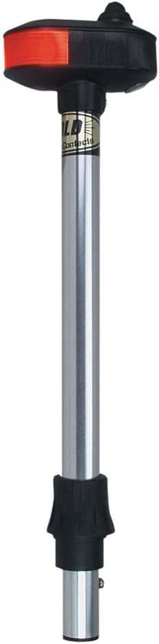 Perko 1421DP2CHR Removable Bi-Color Pole and Utility Light - 12