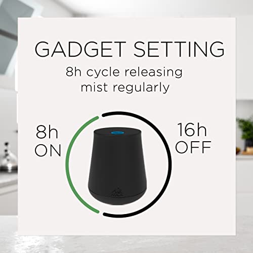 Air Wick Essential Mist Refill, 3ct, Brown Sugar & Vanilla, Fall Scent, Essential Oils, Air Freshener