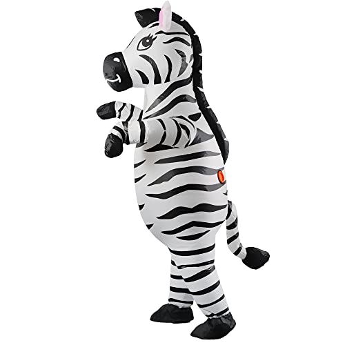 Inflatable Halloween Koala Zebra Giant Panda Pink Pig Christmas Tree Funny Blow up Costume for Adult Cosplay Party