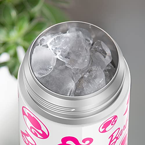 THERMOS FUNTAINER 12 Ounce Stainless Steel Vacuum Insulated Kids Straw Bottle, Space