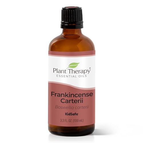 Plant Therapy Frankincense Carterii Essential Oil 100% Pure, Undiluted, Natural Aromatherapy, Therapeutic Grade 100 mL (3.3 oz)