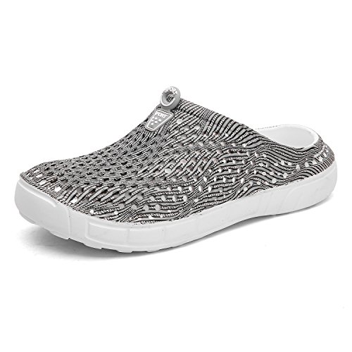 Women Garden Clog shoes Mesh Summer Breathable Slippers Beach Sandals Shower Footwear Water Shoes Walking Anti-Slip Shoes