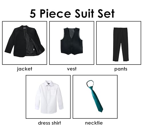 Spring Notion Boys' Classic Fit Dress Suit Set