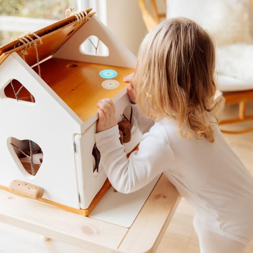 ABOOFAN Dollhouse Record 6pcs Dollhouse Miniature Records 1:12 Scale Mini Record Tiny Music Room Furniture Model Doll House Accessory for Micro Landscape Cake Topper Decor Assorted Color