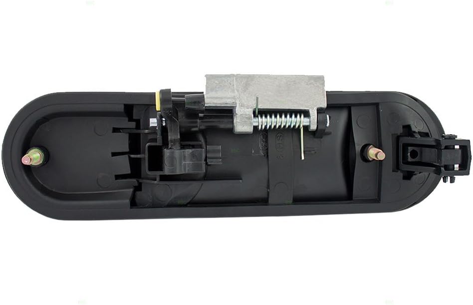 AutoandArt Brock Replacement Drivers Rear Outside Outer Door Handle compatible with SUV Pickup Truck 1L2Z7826605AAA