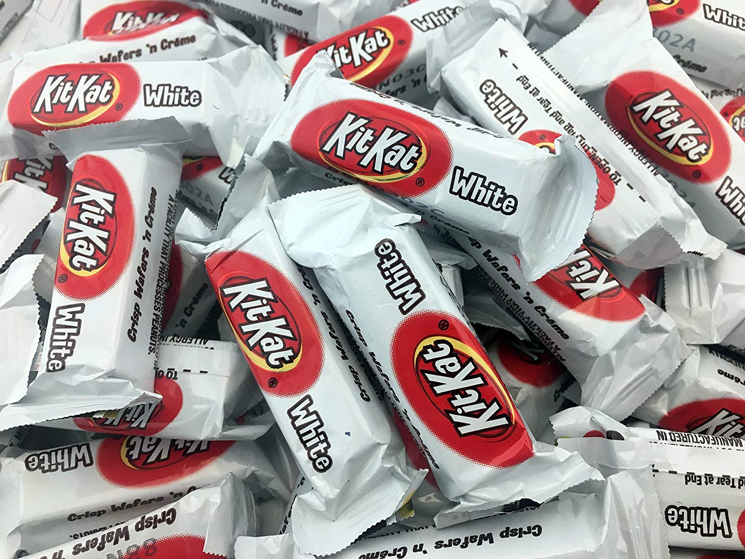 KitKat White Miniatures Crisp Wafers 'n Cream, Snack Size (Pack of 2 Pounds)