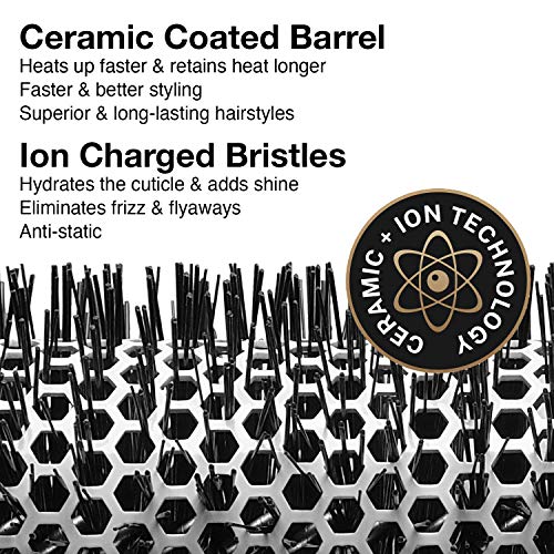 Olivia Garden Ceramic + Ion Round Thermal Hair Brush (not electrical)