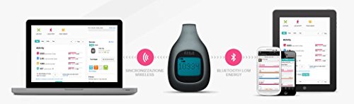 Fitbit Zip Wireless Activity Tracker, Charcoal