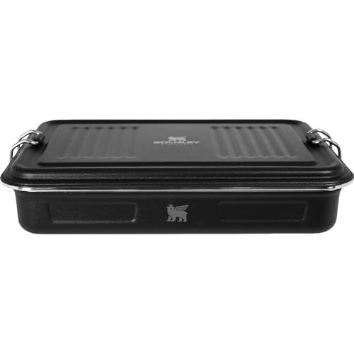 Stanley Youth Full Box, Black, Storage Lunch Box, Tool Box, Durable, Food Safe, Dishwasher Safe