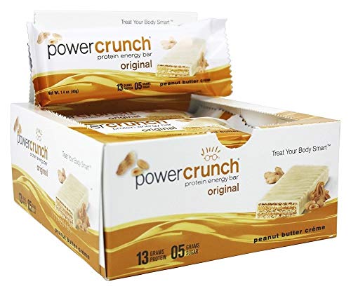 Power Crunch Protein Energy Bar, Chocolate Mint, 1.4-Ounce Bars, 5 Count