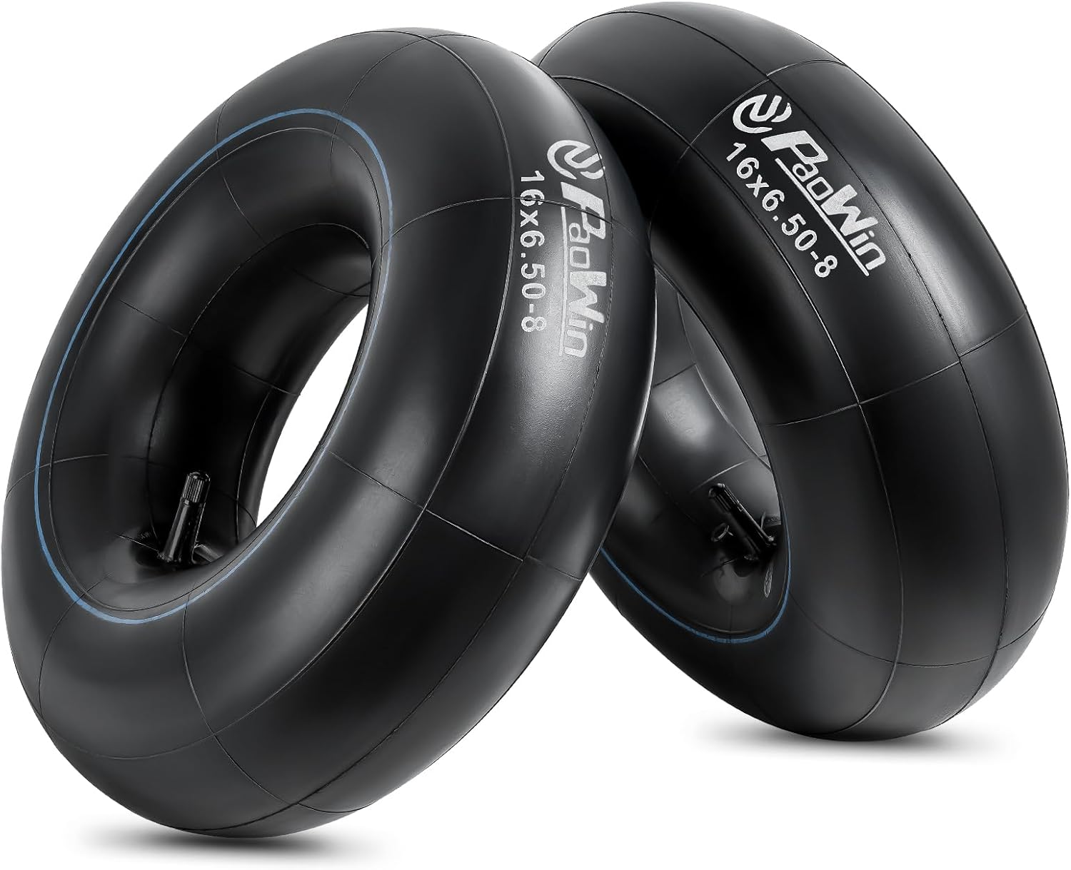 16x6.5-8 Inner Tubes with TR13 Straight Valve Stem Compatible with Wheelbarrows, Mowers, Hand Trucks and More 16x6.5-8 Tire Tubes