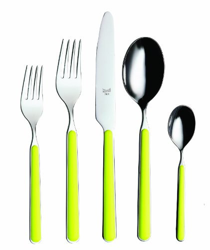Mepra Fantasia Cutlery 5 Piece Place Setting Carrot