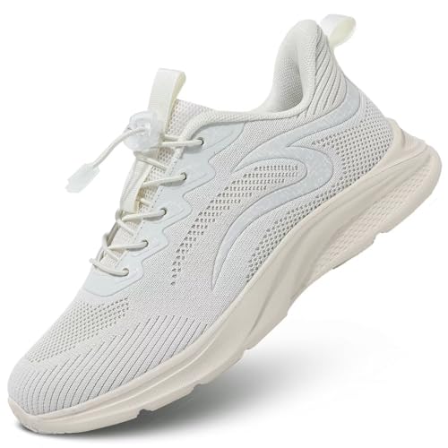 Womens Slip-on Walking Shoes Comfort Light Breathable Running Tennis Sneakers Mesh Work Casual Sports Shoes