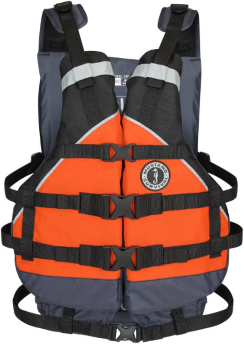 mti Mustang Canyon V Foam Vest - Universal Youth - Yellow/Black [MV9070-124-0-253]