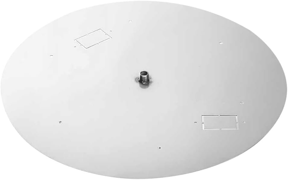 Hearth Products Controls HPC Fire Fire Pit Burner Pan (571-36HC), Flat Round, 36-Inch, High Capacity