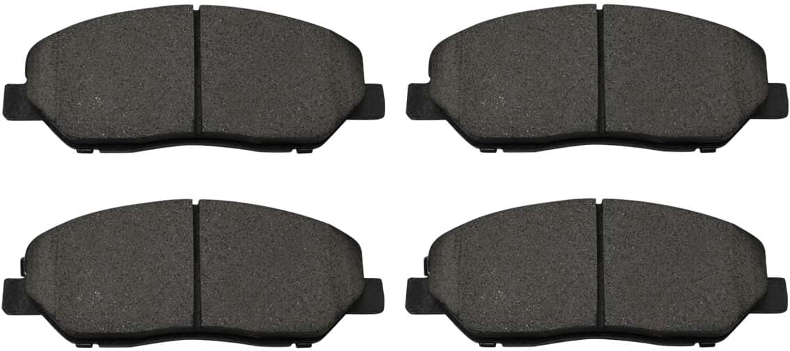 AutoShack Front Ceramic Brake Pad Set Driver and Passenger Side Replacement for 2007-2010 Hyundai Entourage 2007-2009 2013-2016 Santa Fe 2016 Santa Fe XL 2006-2014 Kia Sedona 2009-2011 Borrego SCD1202