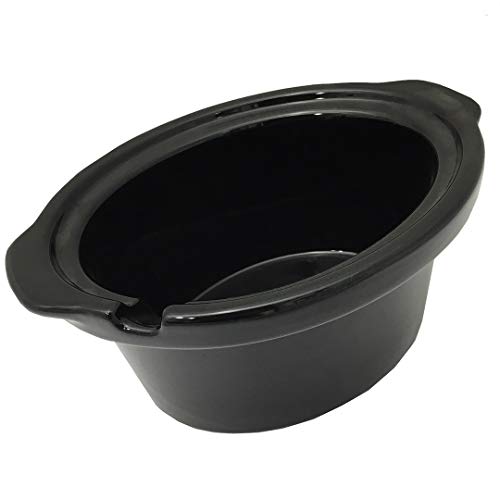 Elite Gourmet EWMST-325R Maxi-Matic Triple Slow Cooker Buffet Server Adjustable Temp Dishwasher-Safe Oval Ceramic Pots, Lid Rests, 3 x 2.5 Qt Capacity, Red