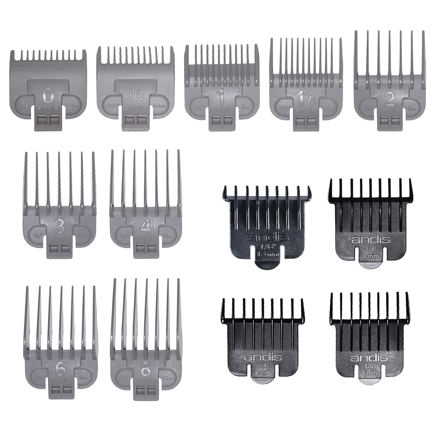 Andis Barber Combo-Powerful High-Speed Adjustable Clipper Blade & T-Outliner T-Blade Trimmer with fine Teeth for Dry Shaving, outlining and Fading with a BeauWis Blade Brush Included