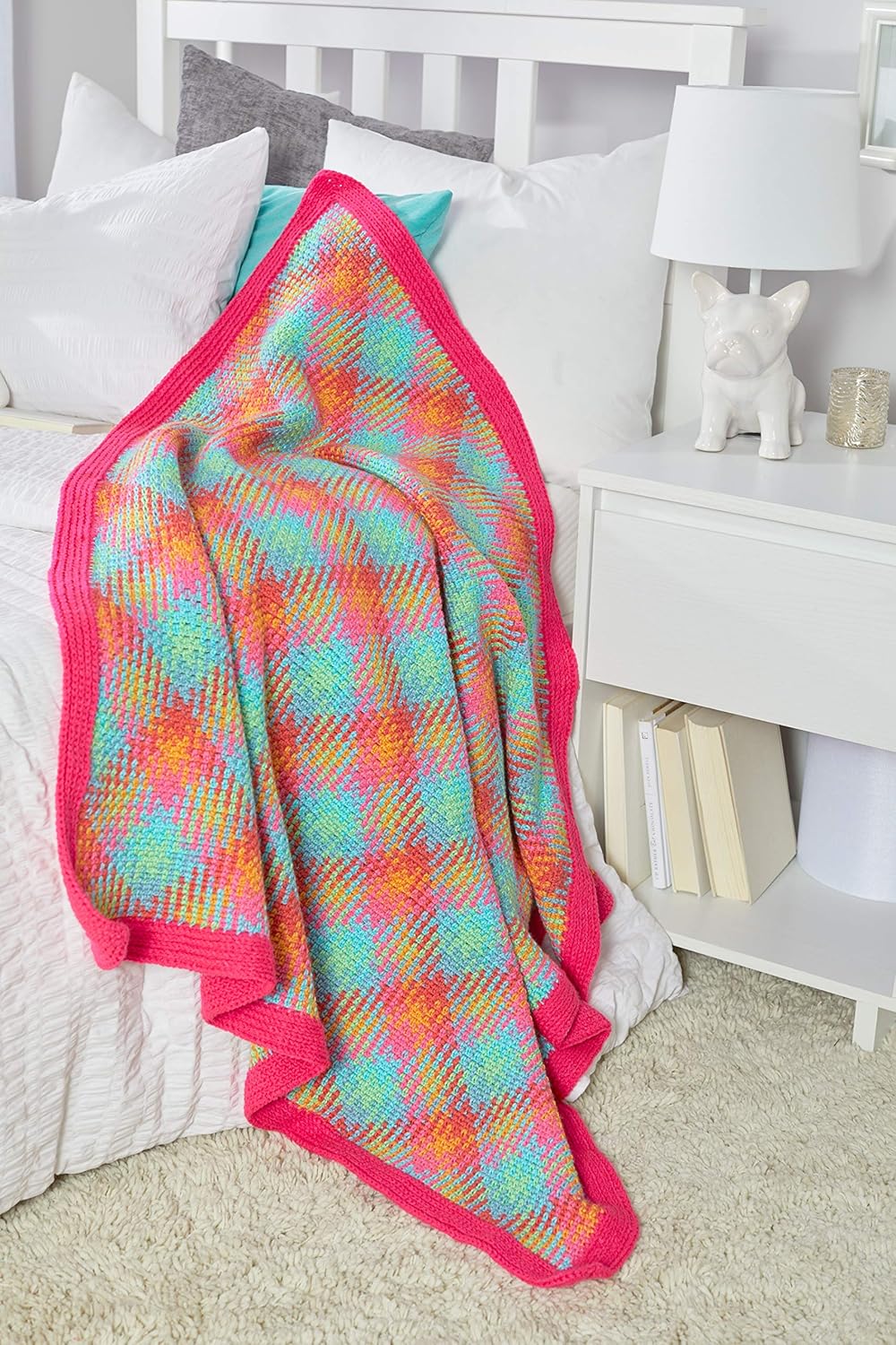 RED HEART Super Saver Yarn, Pooling - Stillwater, 9.5 x 3.5 x 3.5