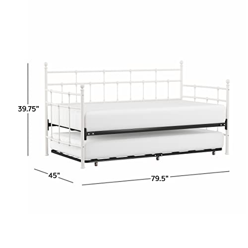 Hillsdale Providence Daybed with Trundle, Aged Pewter