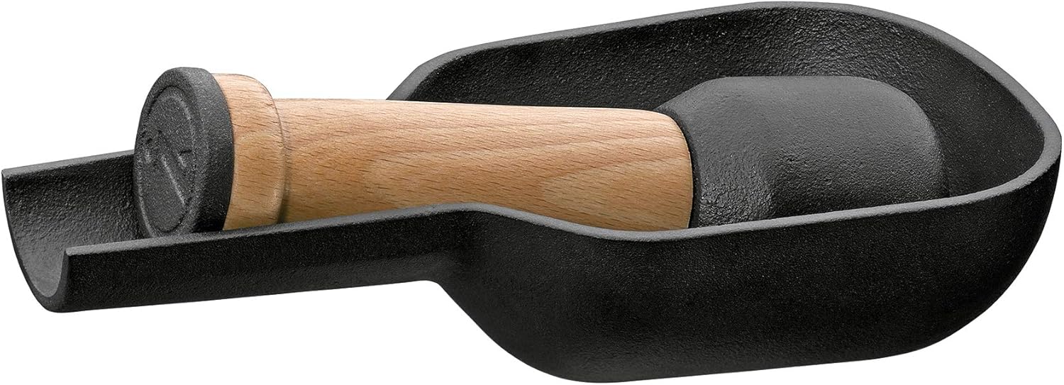 Zassenhaus Cast Iron Mortar & Pestle with Pouring Spout, 7