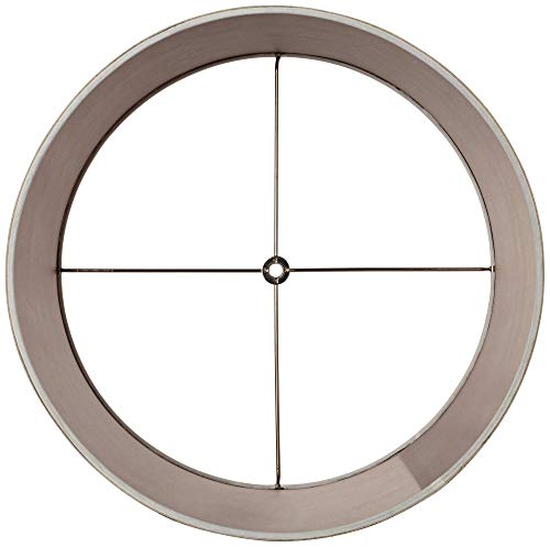 Natural Linen Medium Drum Lamp Shade 15