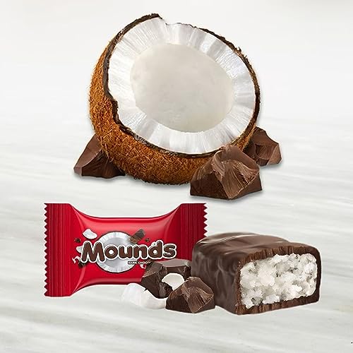 Almond Joy Miniature Bars - Coconut and Almond Milk Chocolate Candy – 100 Individually Wrapped Pieces – 3-Pound Bulk Pack