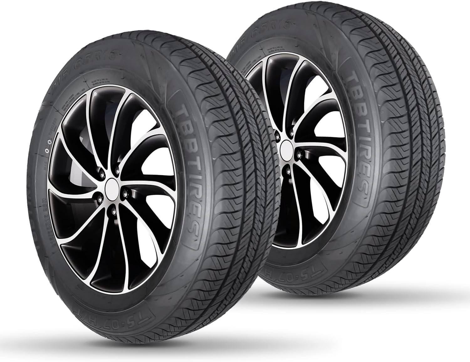 Detroit Axle - 2pc Tire 225/65R17 102T, All-Season Sport Utility Vehicle Tire Radial Tire 225/65/17 225/65-17