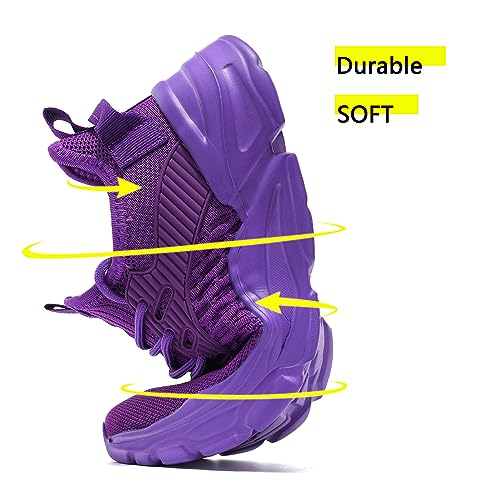 Women's Running Shoes Non Slip Shoes Breathable Lightweight Fashion Sneakers Slip Resistant Athletic Sports Walking Gym Work Shoes