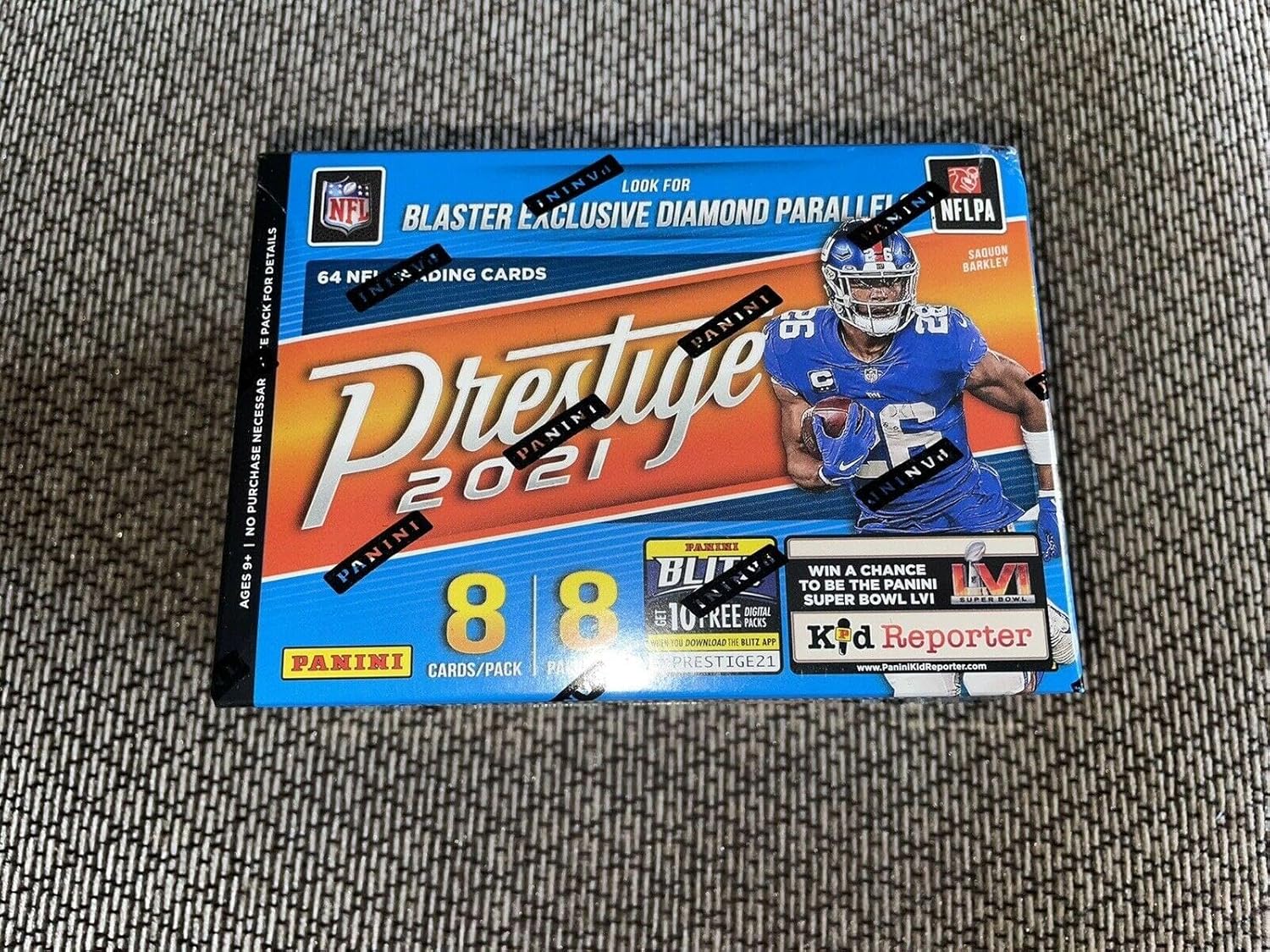 2021 Panini Prestige NFL Blaster Box Factory Sealed Trevor Lawrence Diamond Par - Football Cards