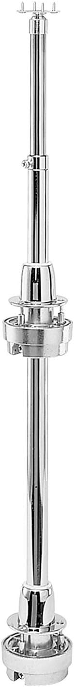 Rev-A-Shelf 4WLS472-24-52 24-Inch Wooden 2-Shelf Kidney Shaped Lazy Susan Turntable Storage Organization for Lower and Corner Base Kitchen Cabinets