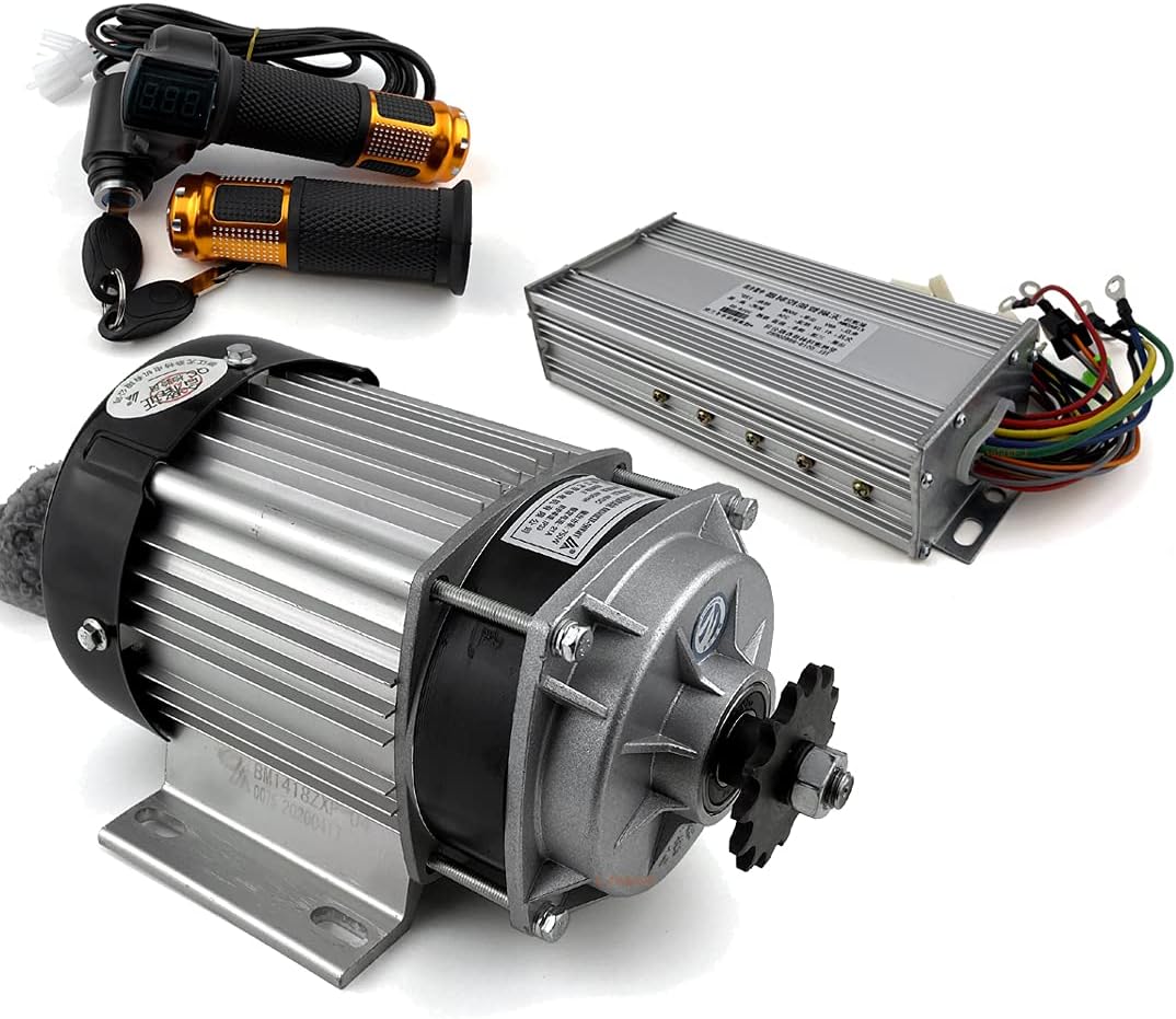 L-faster 48V750W Electric 4-Wheels Bike Brushless Geared Motor Conversion Kit Suitable for All Terrain Vehicle Electric ATV Motor Kit