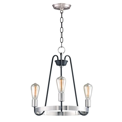 Maxim Haven-Five Light Chandelier-23.75 Inches Wide by 22.5 inches high-Oil Rubbed Bronze/Antique Brass Finish -Traditional