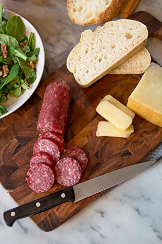 Ironwood Bowery End Grain Cheese and Charcuterie Board, One Size, Acacia Wood