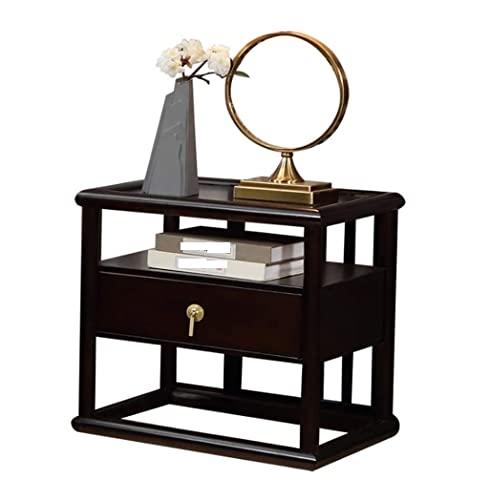 Nightstand Bedside Table Modern Wooden Nightstand with Drawer Organizer Storage Cabinet Fashion Desk Bedroom Bedside Table Furniture End Table Side Table Bedside Cabinet