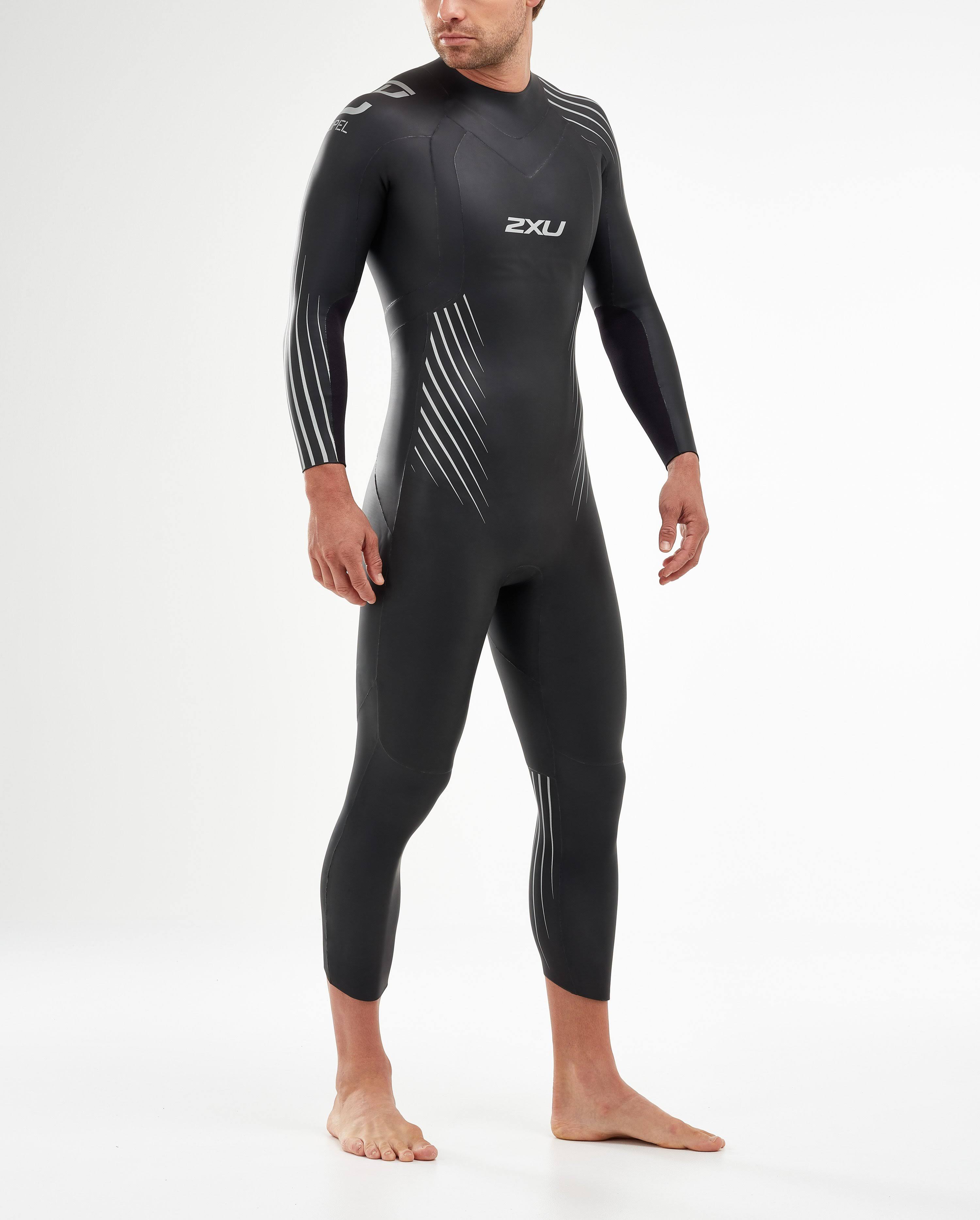 2XU Men&s P:1 Propel Wetsuit - 2020 - SM - Black/Shadow