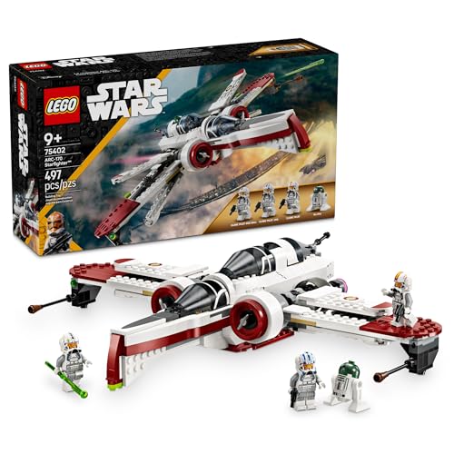 LEGO Star Wars: Revenge of The Sith ARC-170 Starfighter Spaceship Building Toy - Kids Star Wars Toy for Boys and Girls, Ages 9+ - Gift Idea for Birthdays - 75402