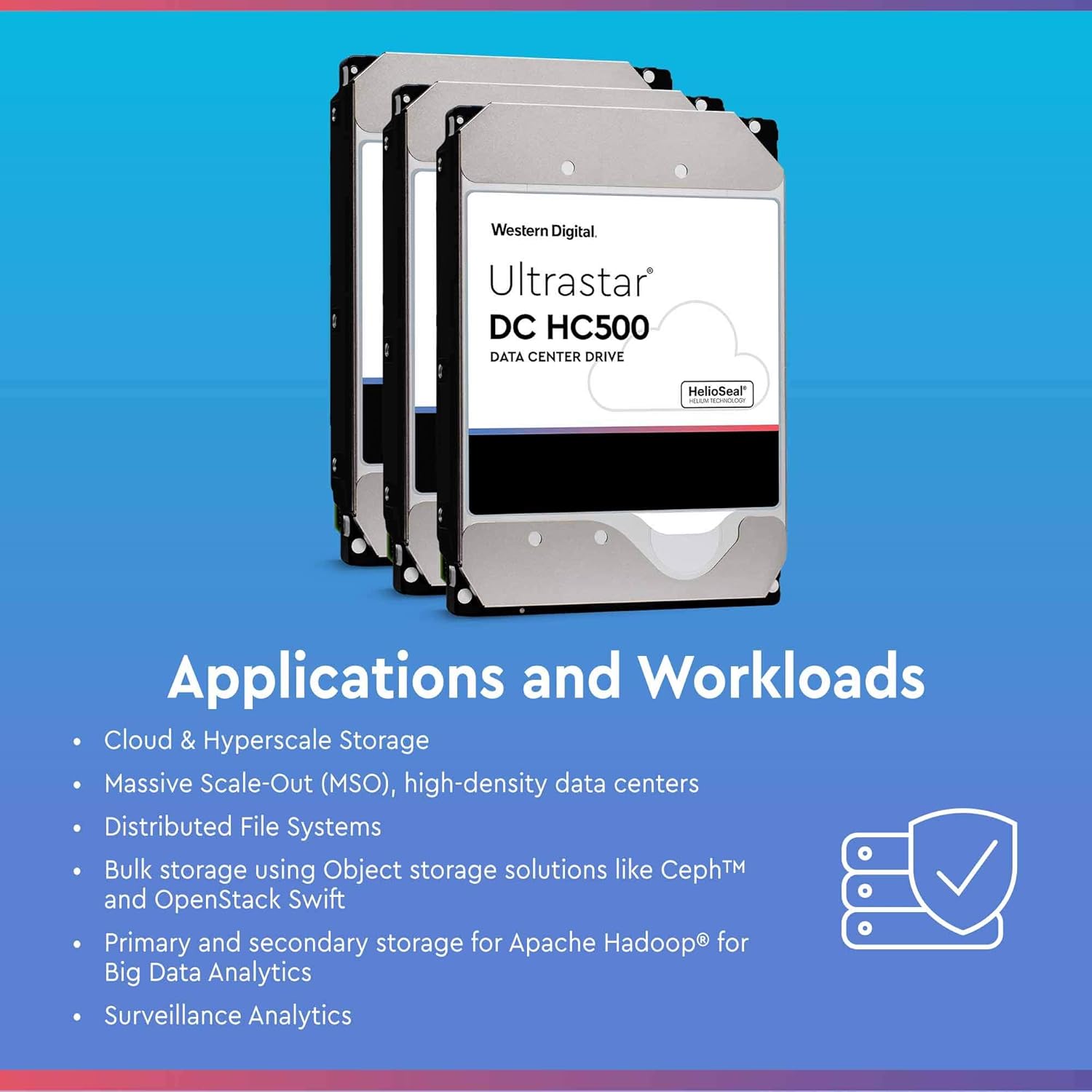 HGST Ultrastar He10 | HUH721010ALE600 (0F27452) | Power Disable | 10TB SATA 6.0Gb/s 7200 RPM 256MB Cache 3.5in HDD | 512e | Enterprise Hard Drive (Renewed)