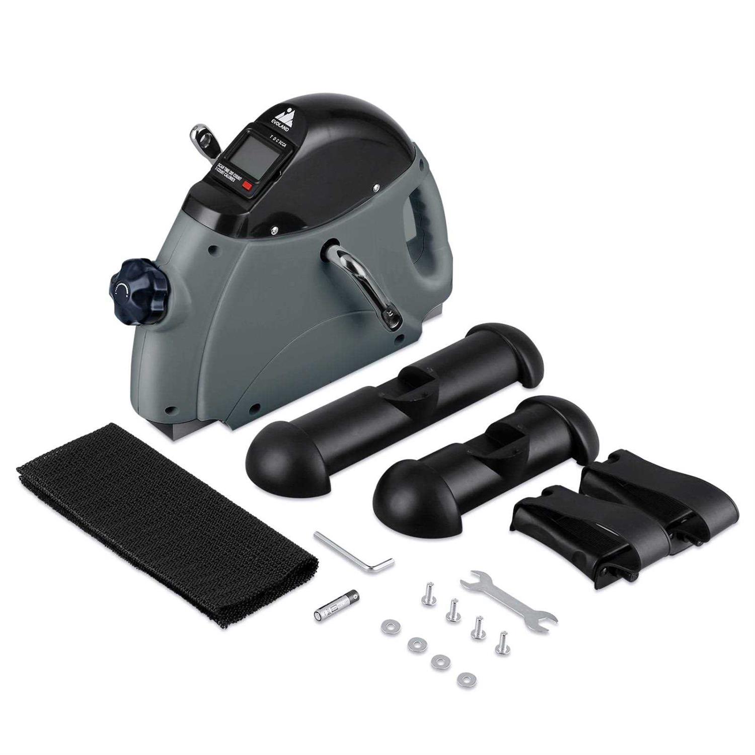 Under Desk Bike Pedal Exerciser,Evoland Indoor Cycling Exerciser Bike - Sports Supplies Online Store