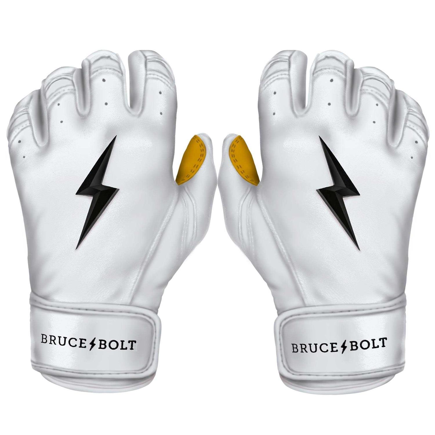 Bruce Bolt Batting Gloves Premium Pro Short Cuff - Sports Supplies Online Store