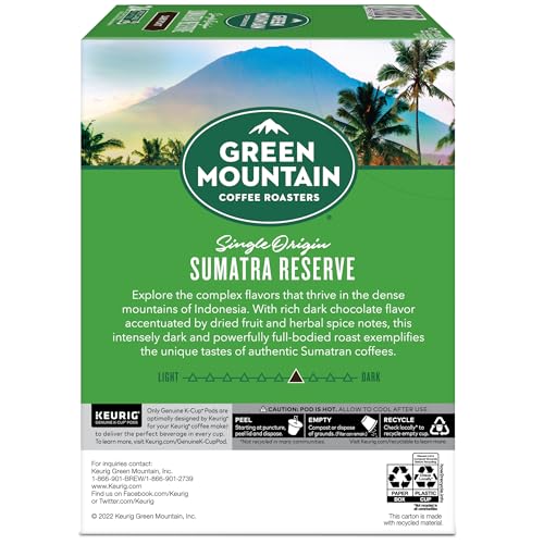 Green Mountain Coffee Roasters Dark Magic Keurig Single-Serve K-Cup Pods, Dark Roast Coffee, 72 Count