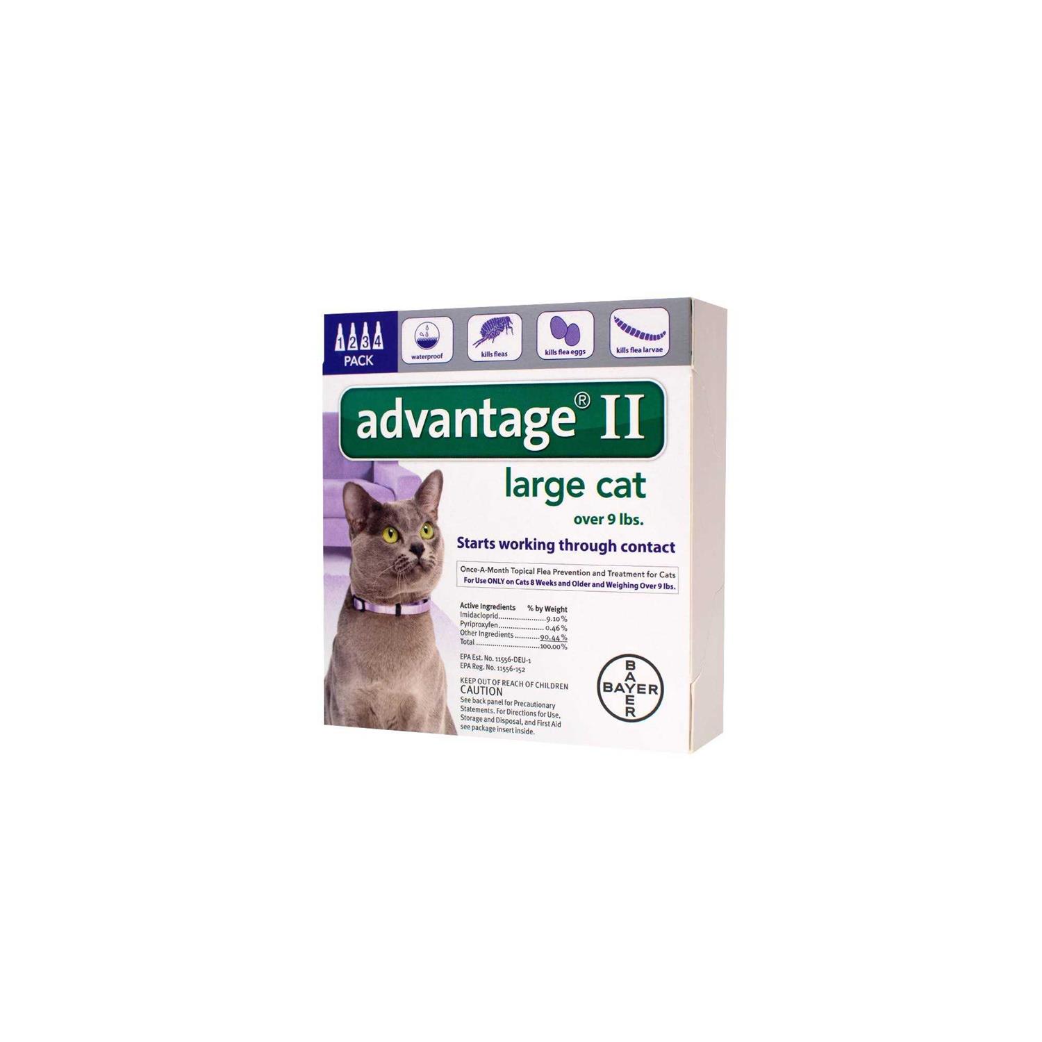 Advantage II Flea Treatment Cats - Pet Supplies online store